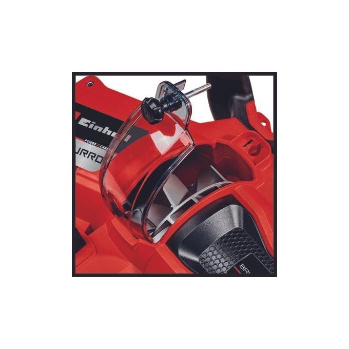 Einhell VENTURRO 36-240 Soffiatore Aspirafoglie a Batteria Brushless 240 km-h 740 m³-h Sacco 45 L colore Nero Arancione
