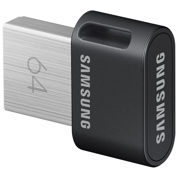 Samsung Fit Plus Chiavetta Usb 64Gb Usb Tipo A 3.2 Gen 1 Grigio-Argento