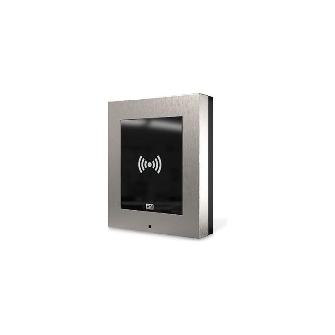 2N 9160344 Access Unit 2.0 Lettore Controllo Accessi RFID 125kHz 13.56MHz NFC PoE IP54 IK08 colore Nero