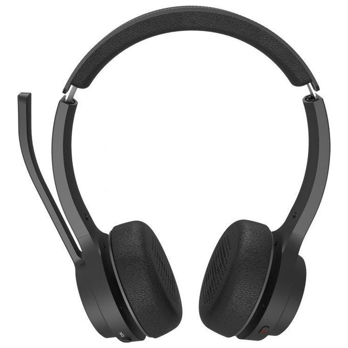 Conceptronic POLONA04B Cuffie Bluetooth 5.3 Over-Ear Cancellazione del Rumore Microfono Mute Autonomia 44 ore colore Nero