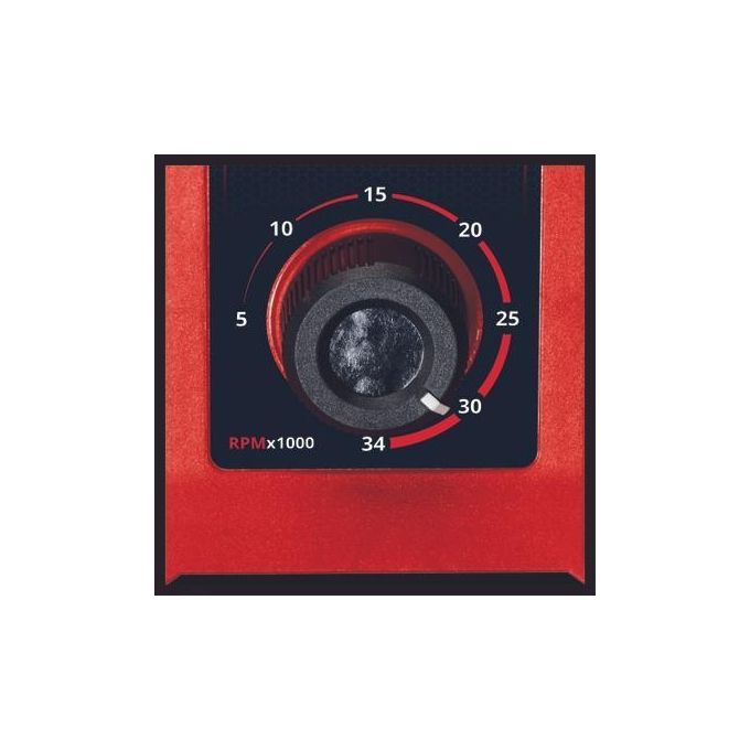Einhell 4419360 Power X-Change Smerigliatrice a Stelo a Batteria 18V 34000 rpm Albero Flessibile 92 cm Set 55 Accessori colore Nero