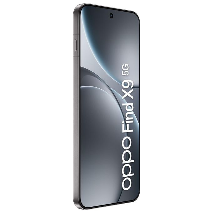 Oppo Find X9 5G, Smartphone AI, Tripla Fotocamera 50+50+50MP, 12GB RAM, 512GB ROM, Grigio Titanio