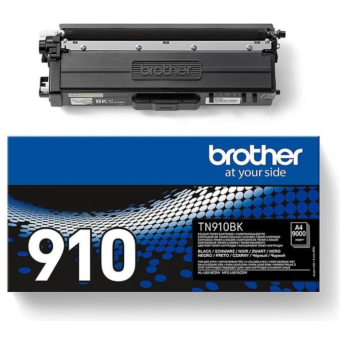 Brother TN-910BK Toner Originale Nero