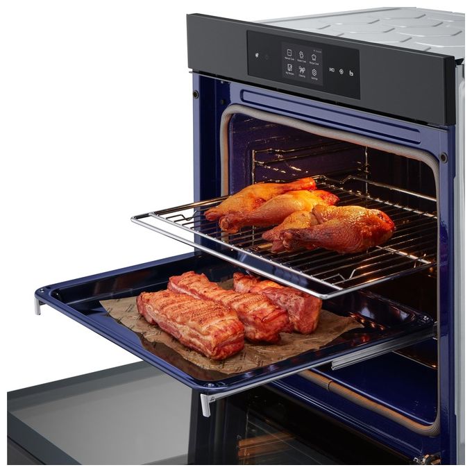 LG InstaView WSED7665B Forno a Vapore 76 Litri Classe Energetica A Display 4.3'' EasyClean Wi-Fi