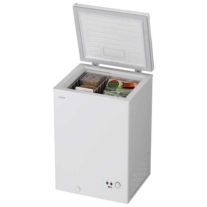 Candy CCHH 100E Congelatore a Pozzo 97 L 84,5 cm Classe E 39 dB Congelamento Rapido Statico colore Bianco