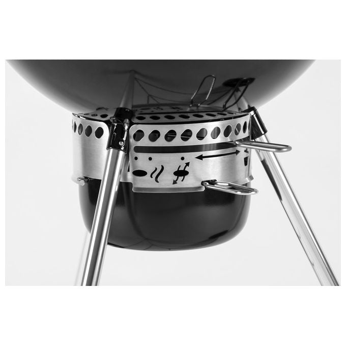 Weber GBS E-5750 Grill Antracite con Carrello Nero-Argento