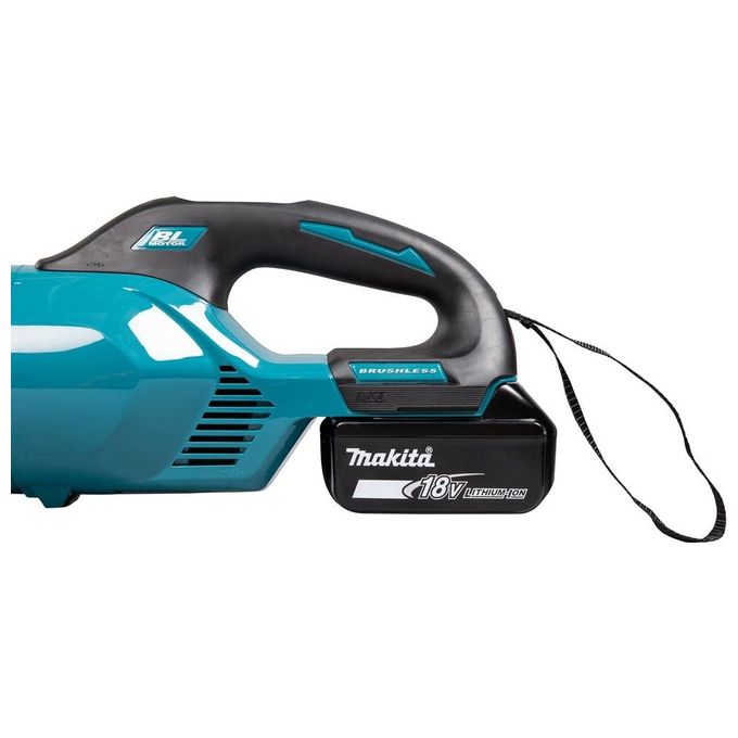 Makita DCL284FZ Aspirapolvere a batteria 18V Li-ion 0,73 L autonomia fino a 38 min 54 dB colore Blu