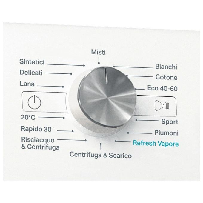 Whirlpool FFB 846 SV IT Lavatrice Caricamento Frontale 6° SENSO Steam Refresh Classe energetica A Capacita' di carico 8 Kg Centrifuga 1400 giri Inverter
