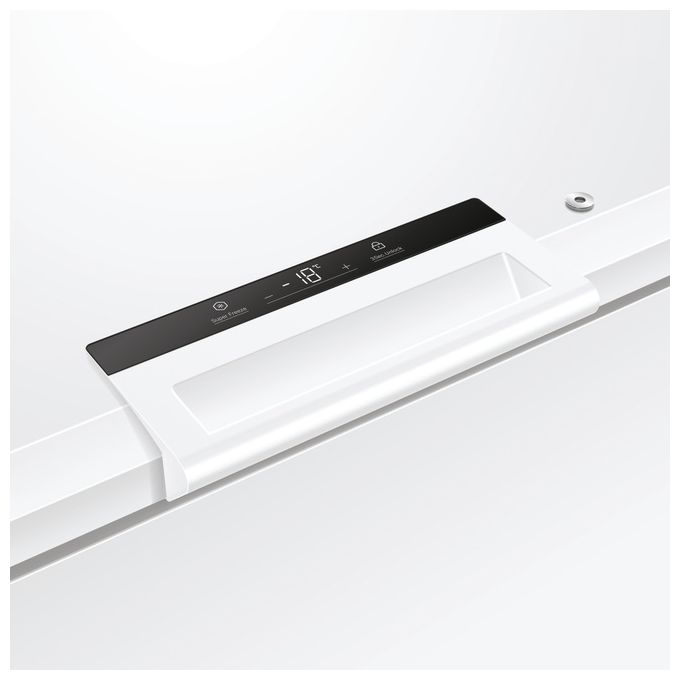 Haier HCE420E Serie 7 Congelatore a Pozzetto 418 L 84.5 cm Classe E 39 dB Low Frost Fast Freeze colore Bianco