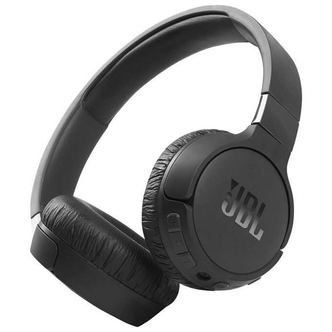 JBL TUNE 660NC Cuffie On-Ear Bluetooth 5.0 Cancellazione Attiva del Rumore Microfono Integrato 12h autonomia colore Nero