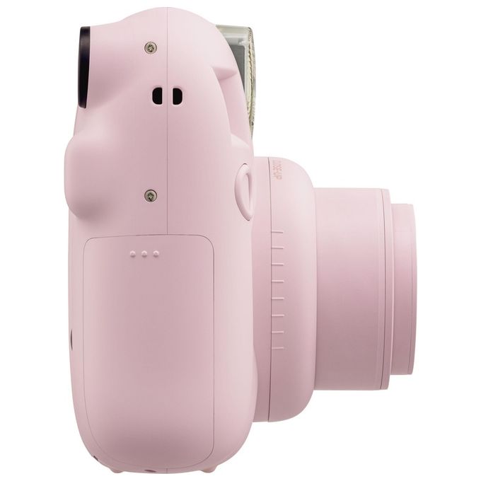Fujifilm 16806107 Instax Mini 12 Fotocamera Istantanea Flash Integrato Specchio Selfie Esposizione Automatica colore Rosa