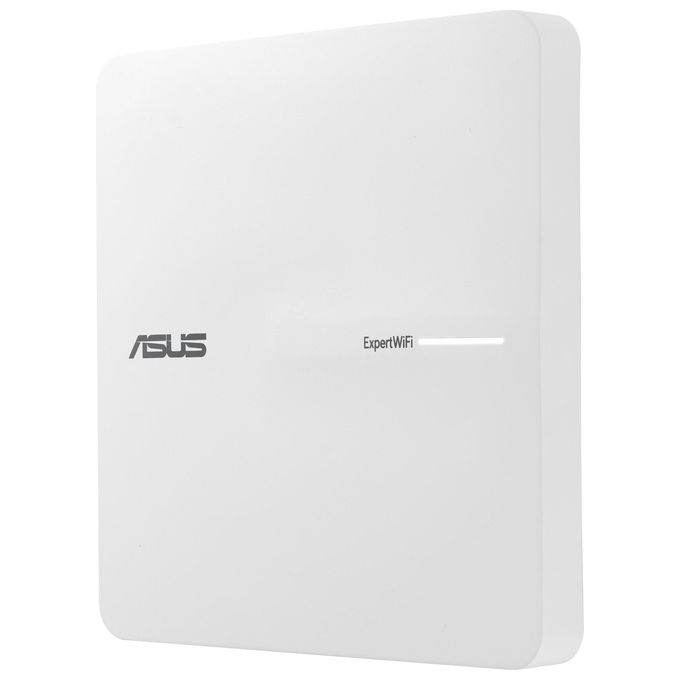 Asus EBA63 ExpertWiFi Access Point Wi-Fi 6 AX3000 Dual-Band PoE 2402 Mbit-s 512 MB RAM colore Bianco