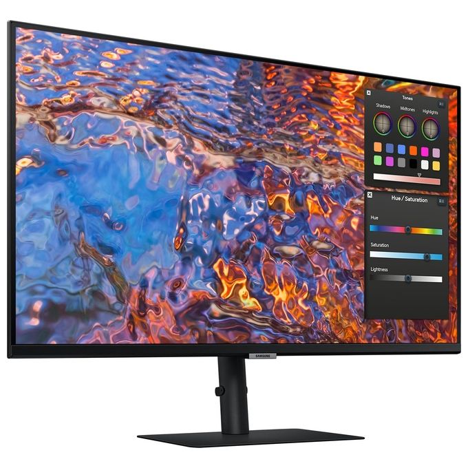Samsung LS32B800PXPXEN ViewFinity S8 Monitor 32'' UltraHD 4K IPS USB-C 90W Hub LAN Integrata colore Nero