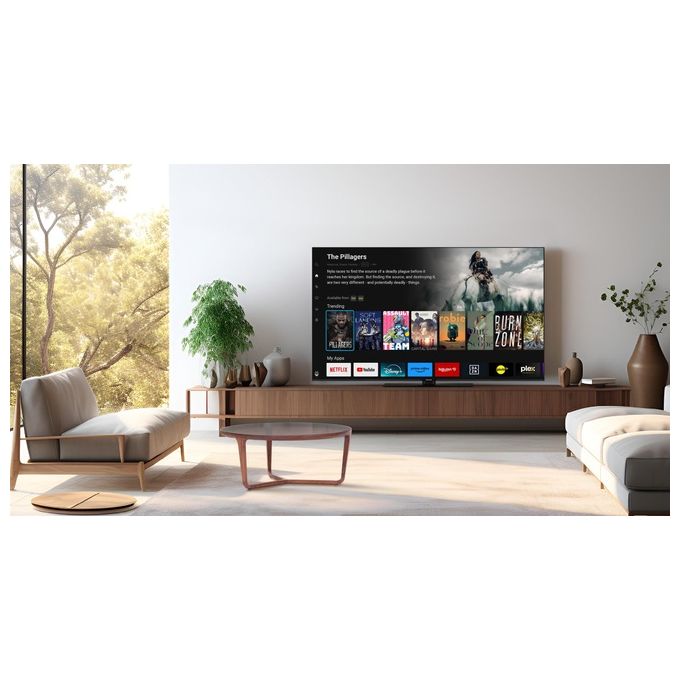 Panasonic TB-55W60AEZ Serie W60 Smart TV LED 4K Ultra HD 55'' TiVo Dolby Vision Dolby Atmos Game Mode colore Nero