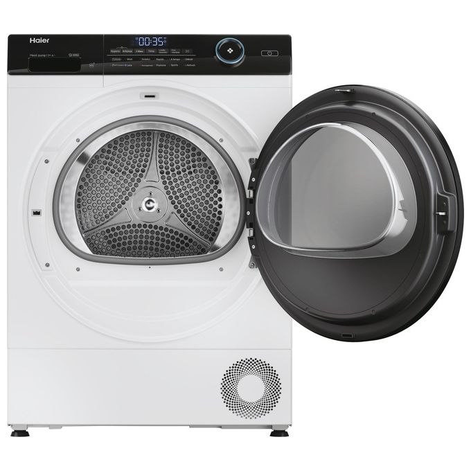 Haier HD110-A2959E-IT I-Pro Serie 5 Asciugatrice Pompa di Calore 11 Kg Classe E Wi-Fi I-Refresh Hygienic (85x60x63 cm) colore Bianco