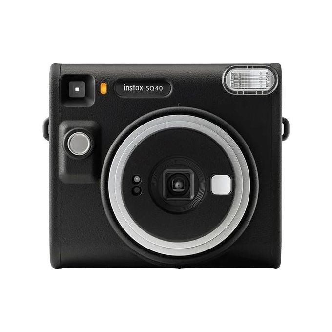 Fujifilm SQ40 instax Fotocamera istantanea Esposizione automatica Modalita' Selfie Formato quadrato 62 mm x 62 mm colore Nero