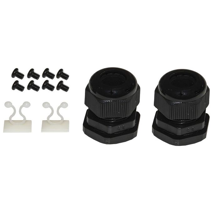 Link Pannello Fibra Ottica 19'' con 24 Adattatori LC Duplex Om4 Profondita' 250mm Nero