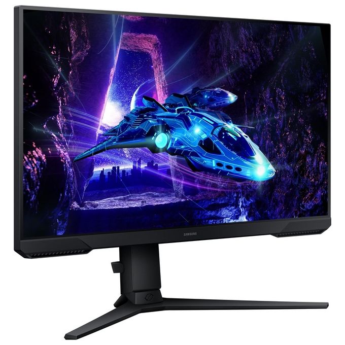 Samsung LS24DG300EUXEN Odyssey G3 Monitor Gaming 24'' Full HD 1920x1080 VA 180Hz 1ms AMD FreeSync colore Nero