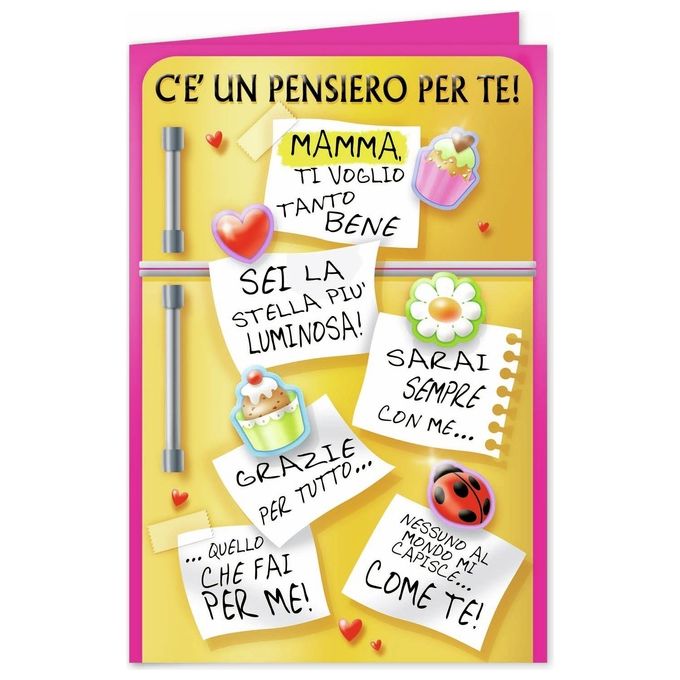 Florio Confezione 12 Biglietti Auguri Mamma Assortiti
