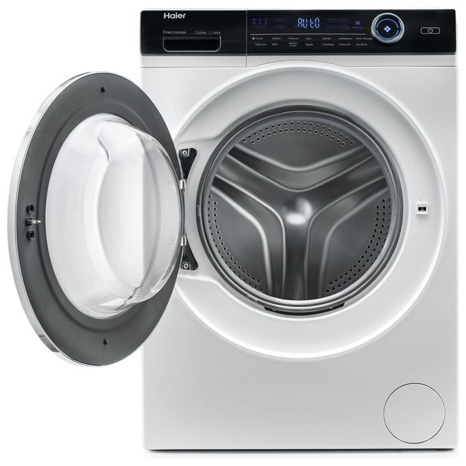 Haier HWD80-B14979 I-Pro Series 7 Lavasciuga Slim 8-5 Kg 1400 rpm Classe D Direct Motion Vapore (85x60x55 cm) colore Bianco