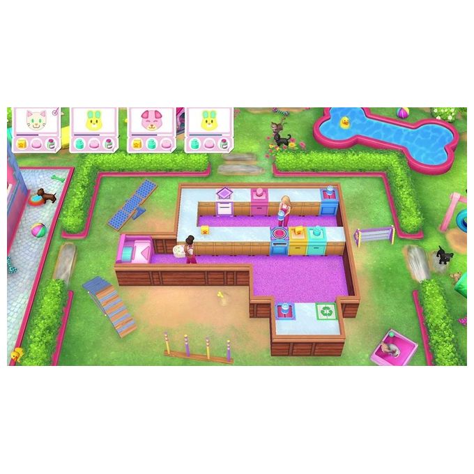 Outright Games BARBIEPROGETTOAMICIZIA Videogioco per Nintendo Switch Avventura Musica Lingue Italiano 1-2 Giocatori colore Nero