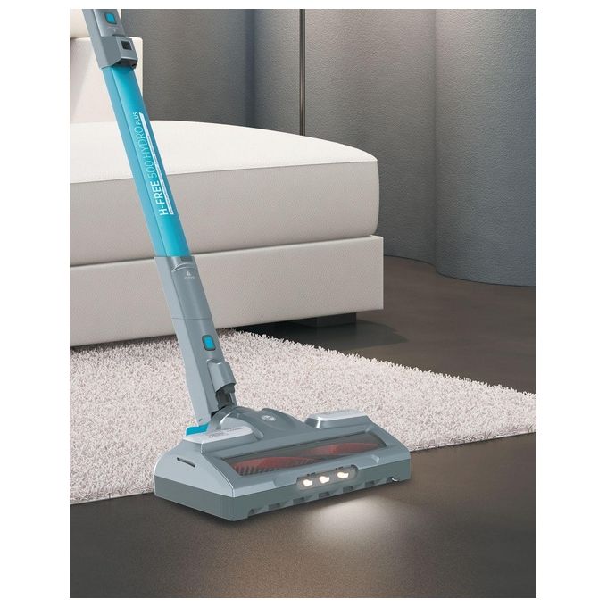 Hoover scopa elettrica senza fili h free 500 hydro plus 2in1 aspira lava 45min grigio