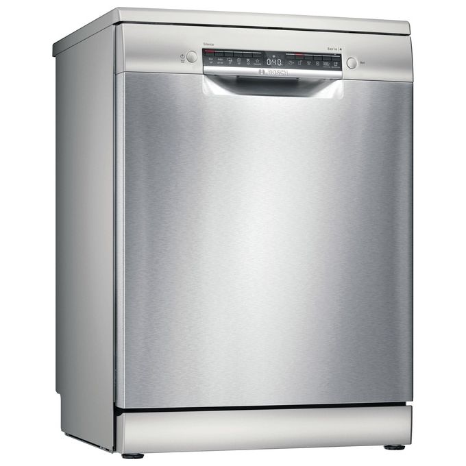 Bosch SMS4HMI07E Serie 4 Lavastoviglie Libera Installazione 14 coperti Classe D 42 dB Home Connect AquaStop (85x60x60 cm) colore Inox
