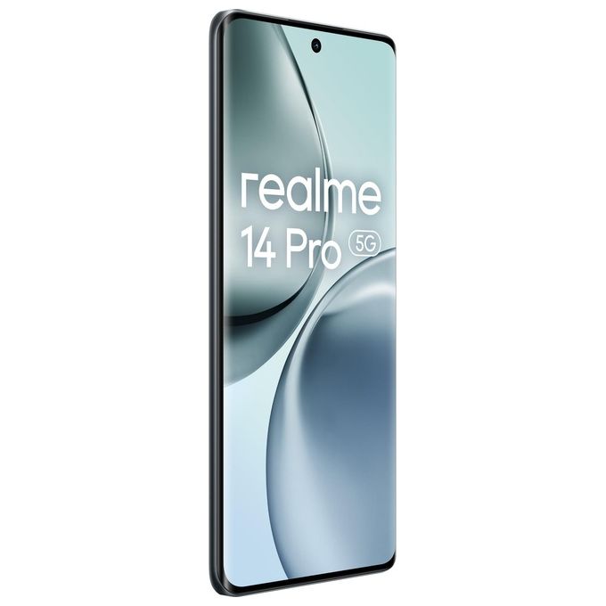 Realme RMX5056 14 Pro 5G Smartphone OLED 6.77'' 12 GB 512 GB MediaTek Dimensity 7300 Batteria 6000 mAh colore Grigio