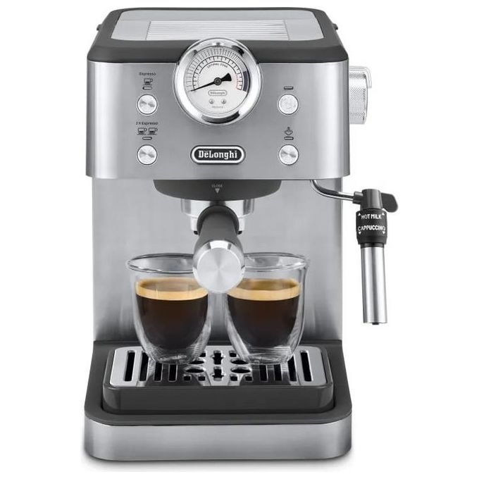 De'Longhi EM450.M Linea Classic Macchina da caffe' Manuale 1,7 L 15 bar 1350 W Montalatte colore Nero Acciaio Inox
