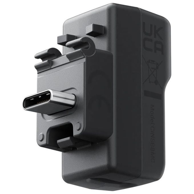 Insta360 Adattatore per Microfono Compatibile con X4 Nero