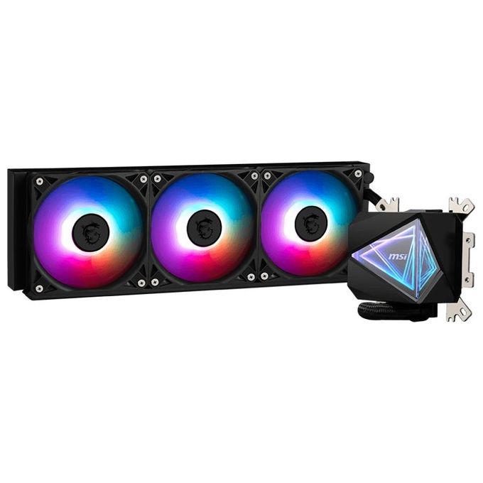 MSI 306-7ZW8A11-C24 MAG CORELIQUID I360 Dissipatore Liquido AIO 3x 120mm ARGB PWM Socket Intel AMD colore Nero