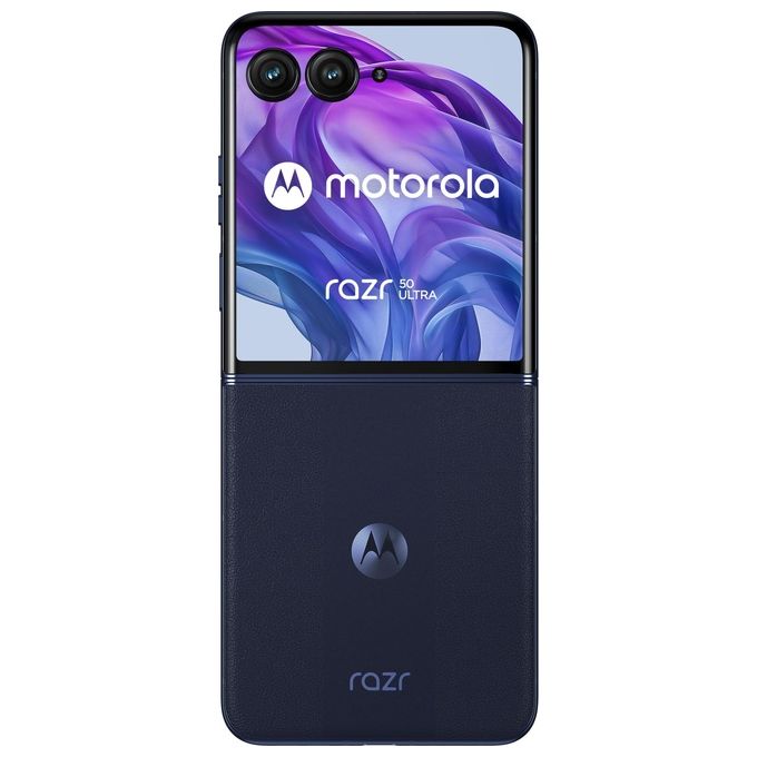 Motorola Razr 50 Ultra, 6.9 Pollici, Doppia SIM, Android 14 5G, Blu Marino