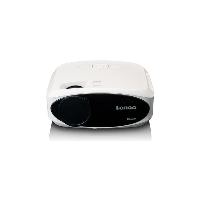 Lenco LPJ-900WH Proiettore Full HD LCD con Risoluzione 1920x1080 e Bluetooth 5.0 colore Bianco