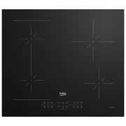 Beko HII64200SFMT b300 Piano cottura Induzione 60 cm 4 Zone IndyFlex Touch 7200 W colore Nero
