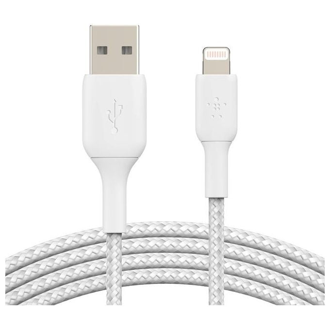 Belkin CAA002BT1MWH Cavo Lightning 1mt Bianco