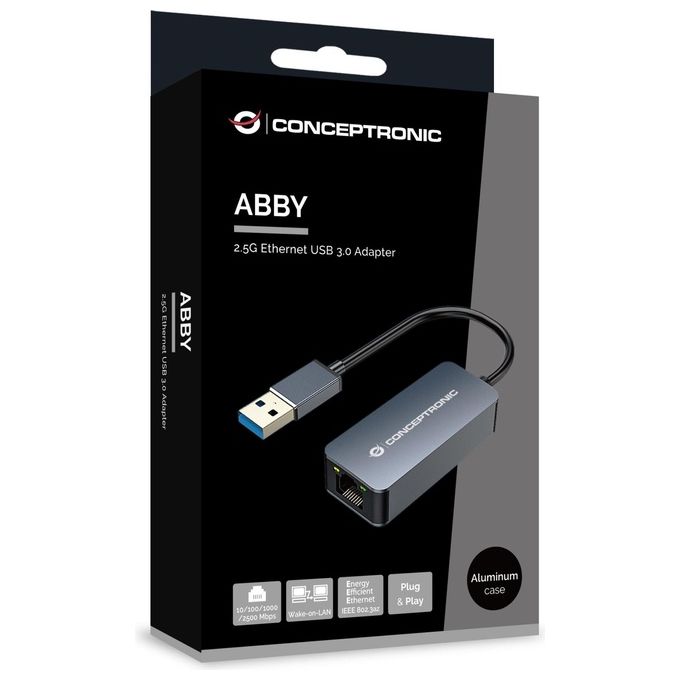 Conceptronic Adattatore Usb3.0 Ethernet 2,5g Conceptronic