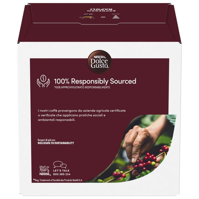 Nescafé Dolce Gusto Caffe' Espresso Napoli, 30 Capsule