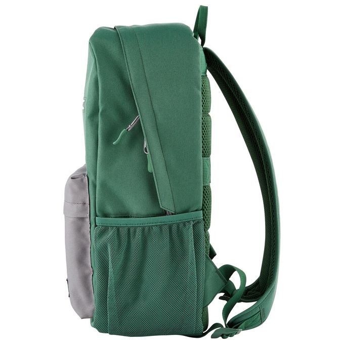 HP 7J595AA Campus Green Zaino per Notebook 15.6'' Resistente all'Acqua Scomparto Imbottito colore Verde
