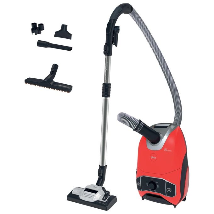 Hoover HE710HM011 H-Energy 700 Aspirapolvere a Traino con Sacco 5 L 850W 64 dB colore Rosso