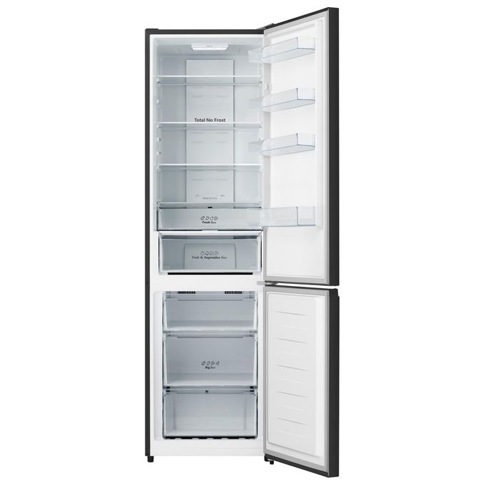 Hisense RB440N4AFE Frigorifero Combinato 336 L 200 cm Classe E Total No Frost 39 dB Multi Air Flow colore Nero