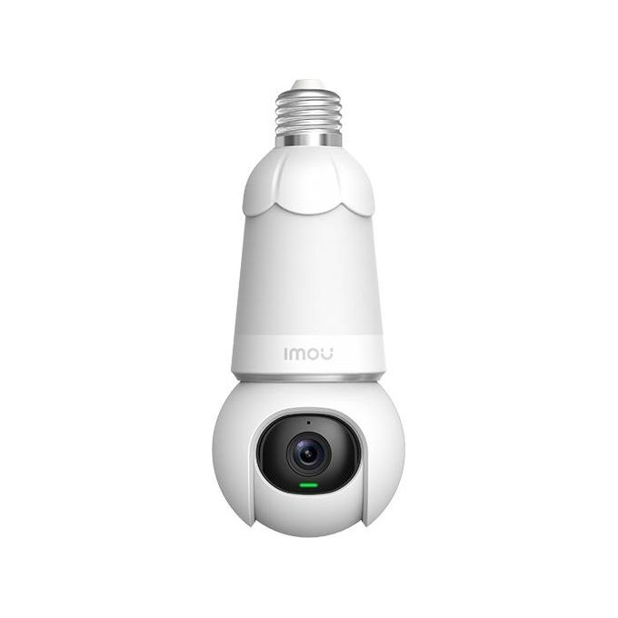 Imou IPC-S6DP-3M0WEB-AE Bulb Cam Telecamera IP Wi-Fi 2K 3MP E27 Motorizzata 340° Visione Notturna 25m Sirena IP65