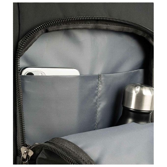 Tucano BKLUN15-BK Lunar Zaino per Laptop 15.6'' e MacBook Pro 16'' con Scomparto Imbottito e Tasca Anteriore colore Nero