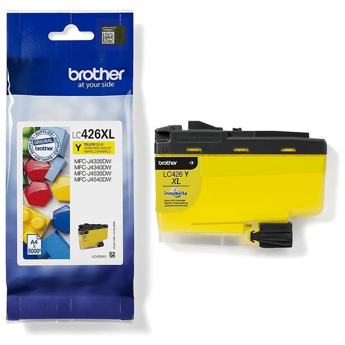 Brother LC426XLY Cartuccia Inkjet Originale Alta Capacita' 5000 Pagine per MFC-J4340DW MFC-J4540DW MFC-J4540DWXL colore Giallo