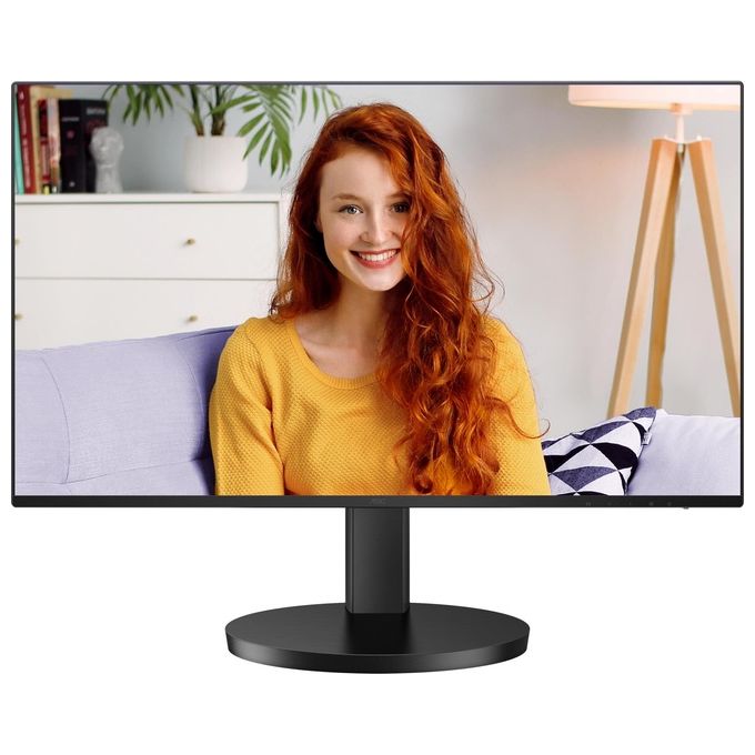 AOC AOC 24B3CF2 Monitor 23,8'' LED IPS Full HD 100 Hz USB-C 65W PD Hub USB Altoparlanti Regolabile in Altezza colore Nero