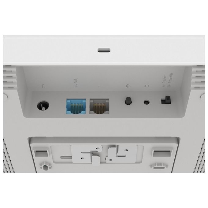 Keenetic KN-2810-41EN Orbiter Pro Access Point Wi-Fi Mesh AC1300 con 2 porte Gigabit e Power over Ethernet colore Bianco