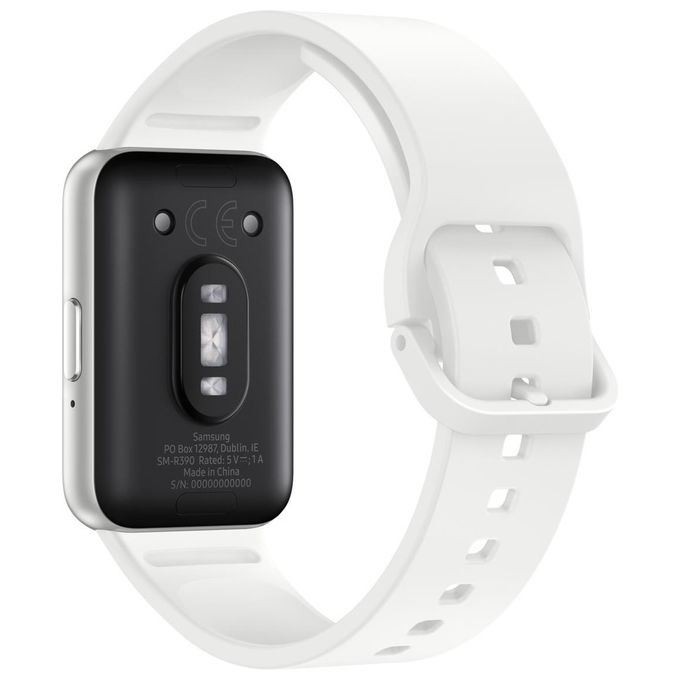 Samsung SM-R390NZSAEUB Galaxy Fit3 Fitness Band Display AMOLED 1.6'' Risoluzione 256 x 402 Pixel RAM 16 MB Memoria 0.256 GB colore Argento