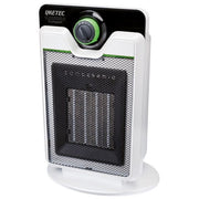 Imetec CFH1-100 Eco Ceramic Termoventilatore Ceramico 2000 W 3 Livelli Termostato Regolabile colore Bianco Nero