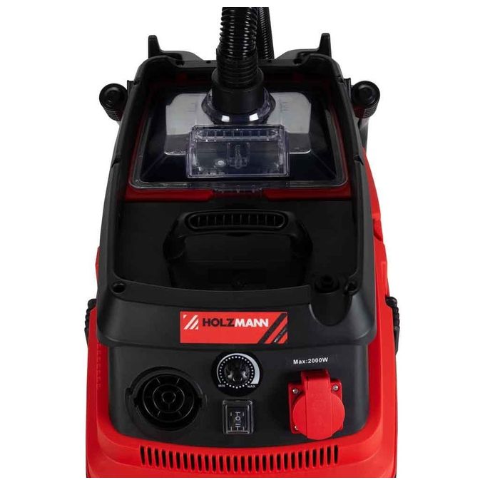 HOLZMAN NTS30L Aspirapolvere a secco e bagnato 30 L 2000 W 80 dB colore Nero