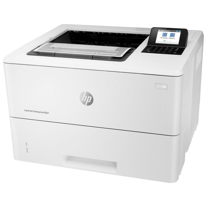 HP 1PV88A Stampante Laser A4 B-N 45 ppm Fronte Retro Automatico Wi-Fi Ethernet Display Touchscreen a Colori colore Bianco