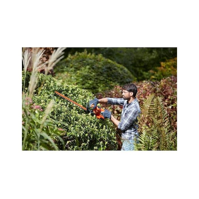 Black+Decker Tagliasiepi Elettrico 420W con Lama 45cm Passo 16mm
